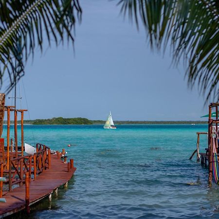 El Buho Lagoon Bacalar Eksteriør billede