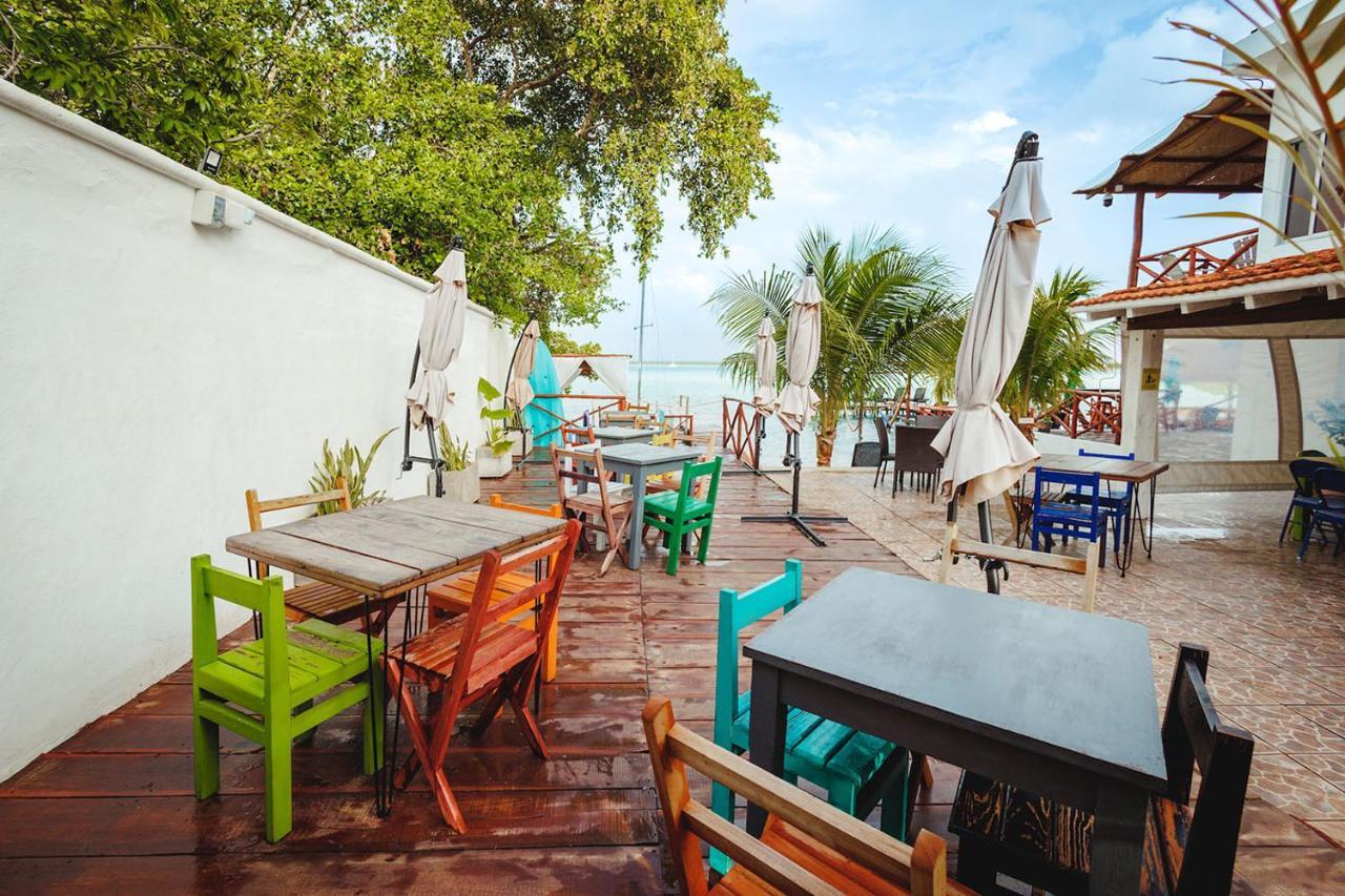 El Buho Lagoon Bacalar Eksteriør billede
